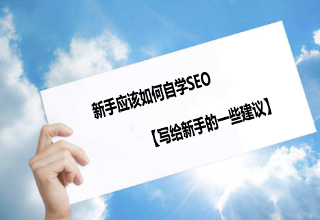 <b>新手应该如何自学SEO【写给新手的一些建议】</b>