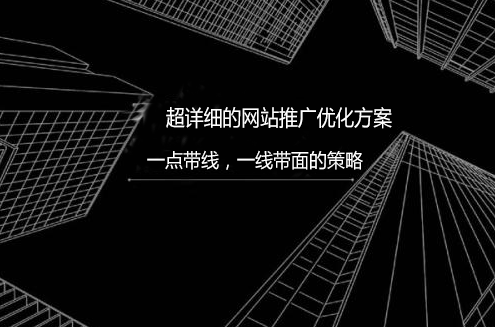 超详细的网站推广优化方案