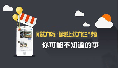 网站推广教程：新网站上线推广的三个步骤.jpg