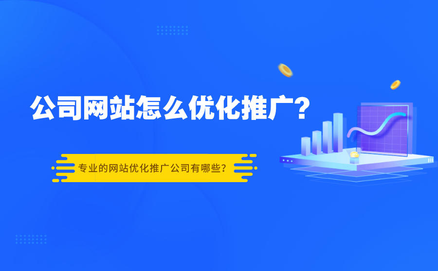 <b>公司网站怎么优化推广？专业的网站优化推广公司有哪些？</b>