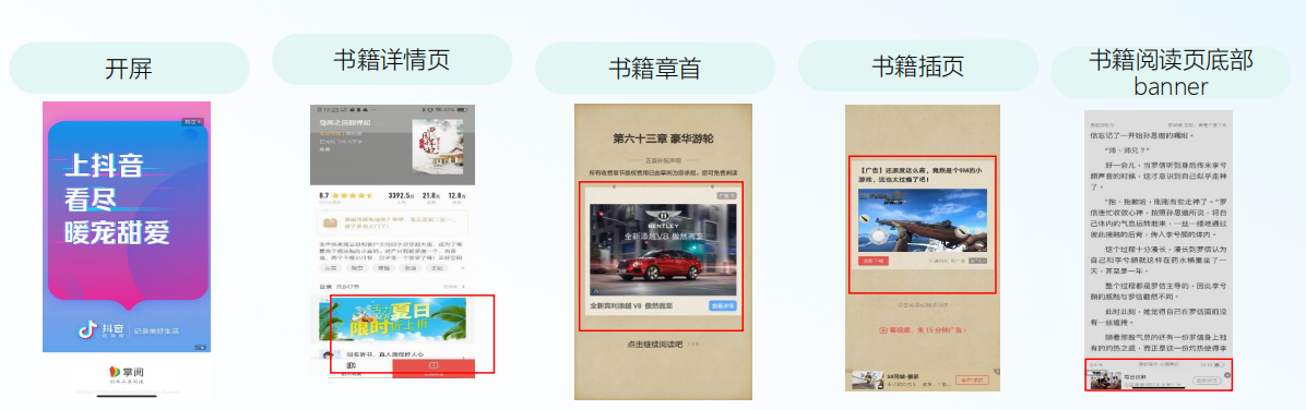 掌阅广告位