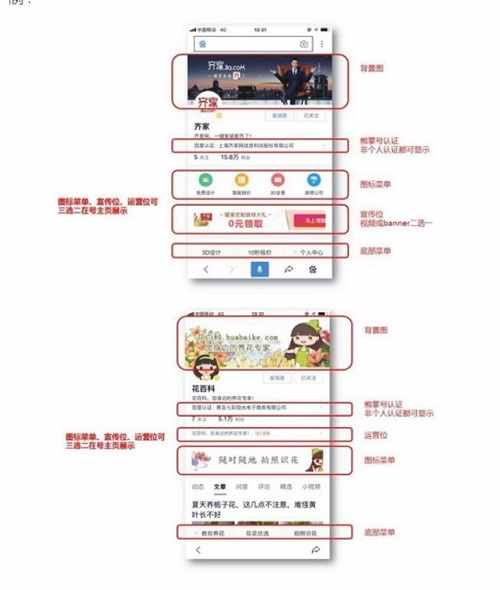 认证后熊掌号功能显示图示案例