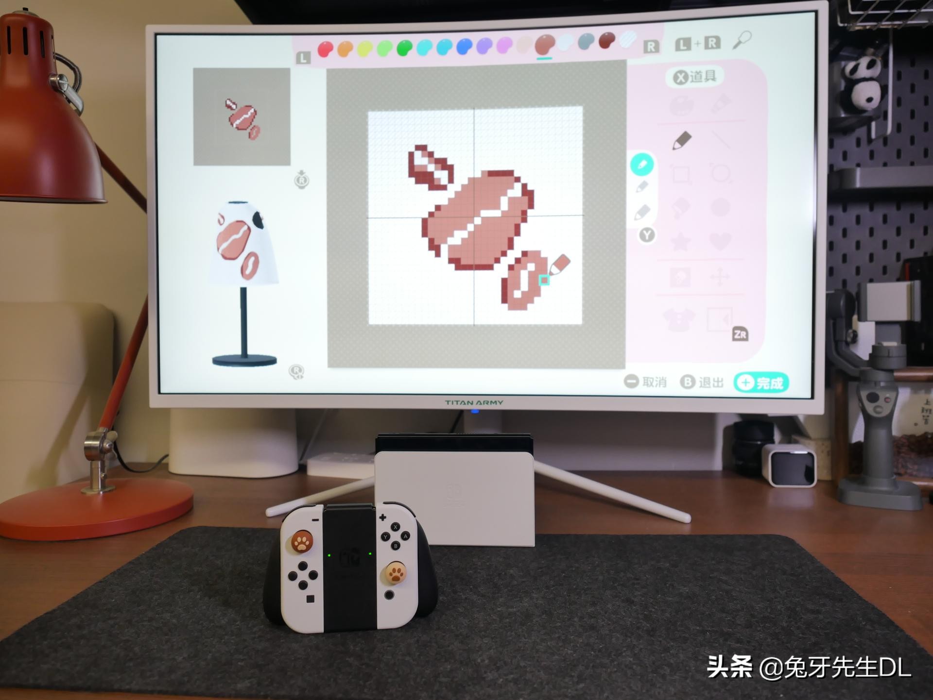 理性分析如何选择Switch的外接屏幕，入手泰坦军团38.5英寸显示器