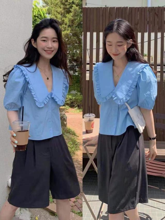 京东夏季女装时尚短裤套装（夏天还是短裤最时髦）(3)
