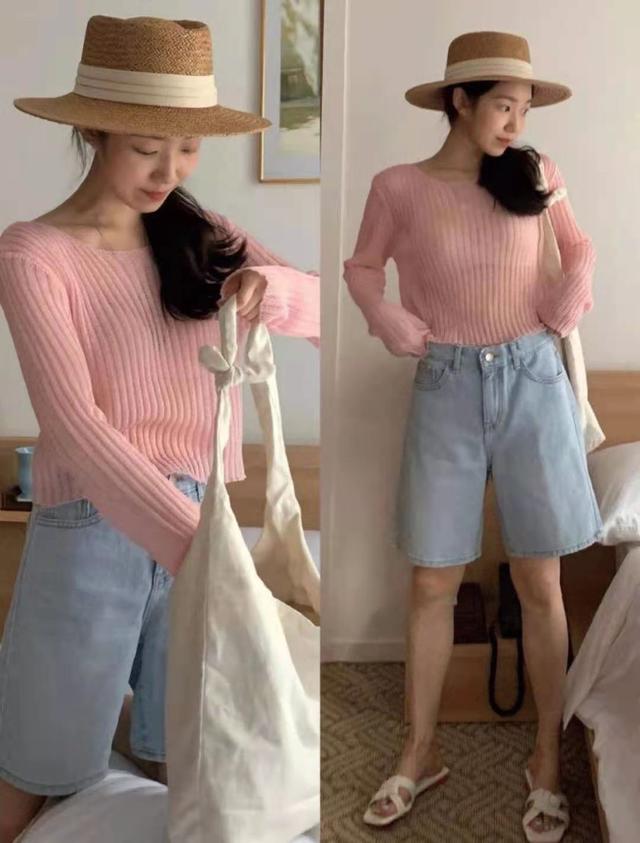 京东夏季女装时尚短裤套装（夏天还是短裤最时髦）(5)