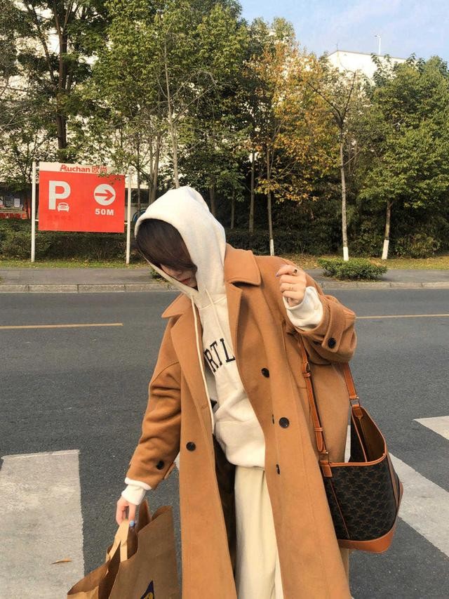 京东女卫衣新品外套（大衣+卫衣，时髦又保暖）(5)