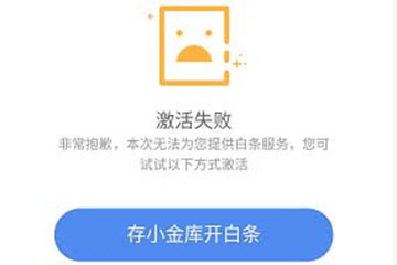 京东白条失败原因（京东白条无法激活怎样处理）(1)