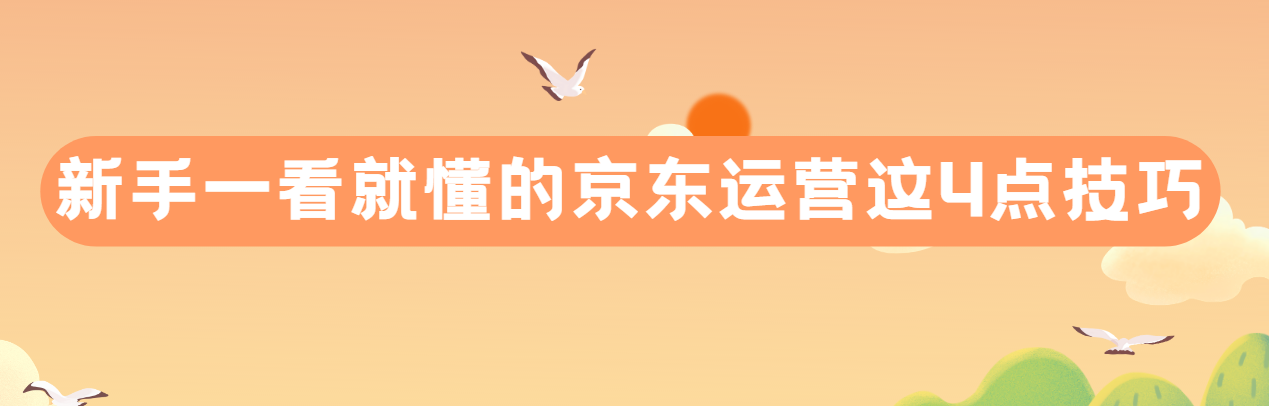 京东运营教程管理（做京东店铺运营的心得）(1)