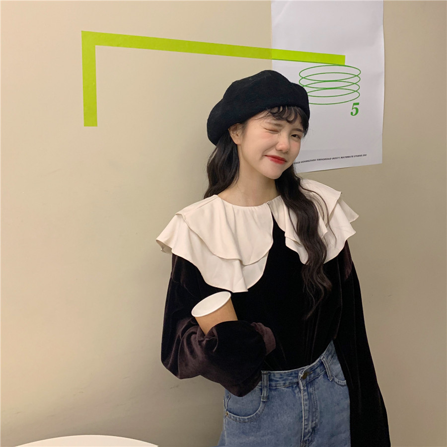 复古衣服批发女装（入春的第一件短外套复古风短外套）(4)