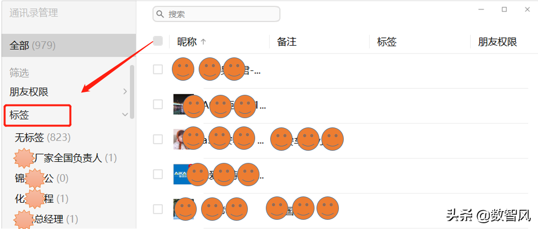 微信好友分组怎么设置（微信通讯录怎么以分组形式显示）(2)