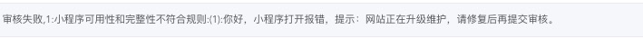 微信小程序审核不通过的解决方法（微信小程序审核通不过怎么办）(5)
